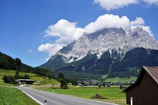Germany's highest mountain, the Zugspitze (photo © Bernd Feurich / dreamstime.com).