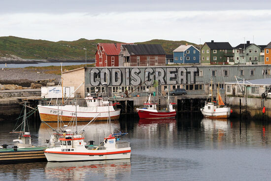 Vardø harbour in the Barents Sea, Norway (photo © hidden europe).