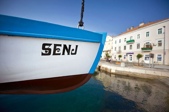 Senj in Croatia — the port is intimately associatedwith Uskok history (photo © Rudolf Abraham).