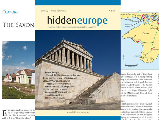 Issue 47 of hidden europe magazine